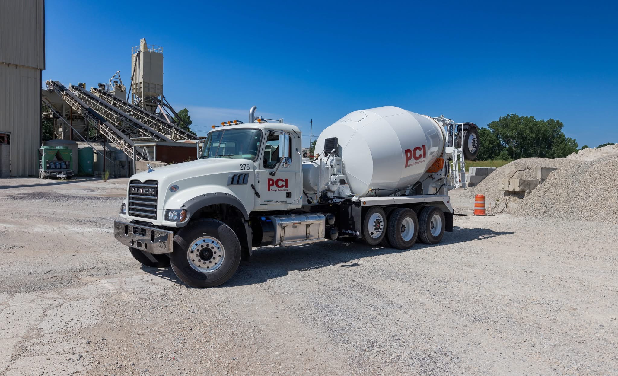 Ready Mix Concrete Trucks - Penny's Concrete Kansas City and Lawrence KS