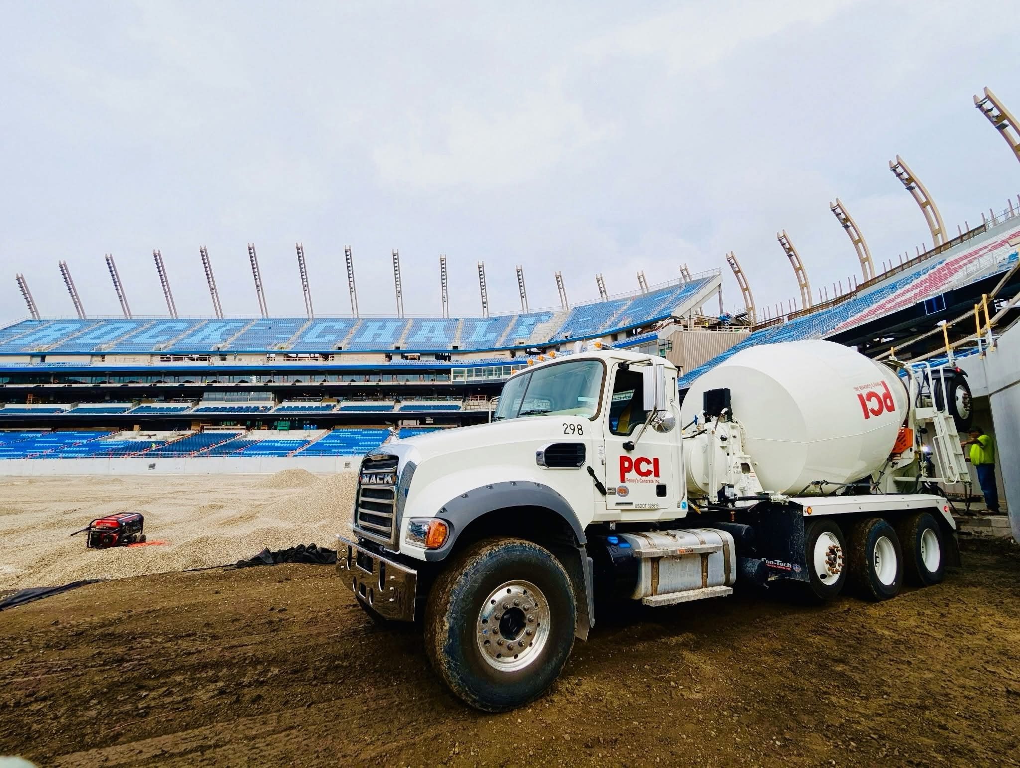 PCI Concrete Truck